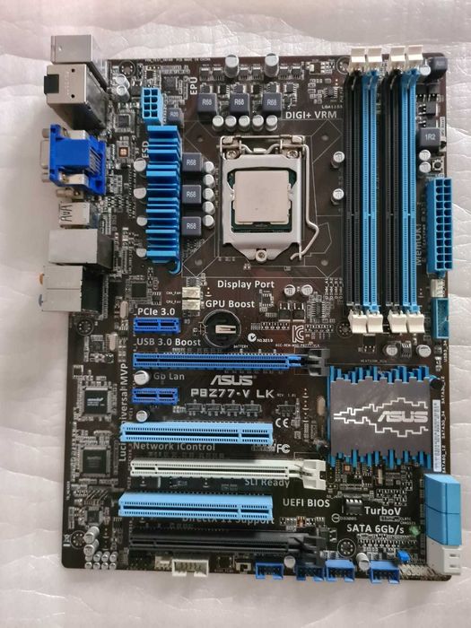 Placa de baza Asus  P8Z77 VLX  + i5 3570 + 8gb ddr3 socket LGA 1155