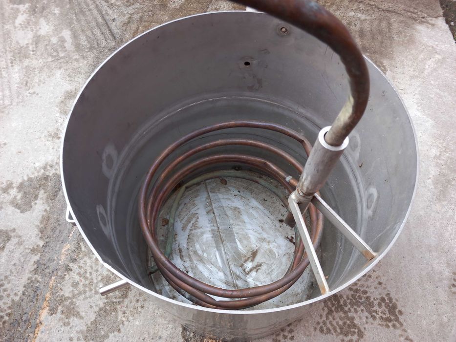 Cazan pentru rachiu din inox, 60 l