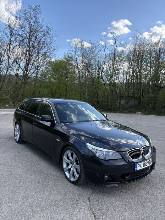 BMW E61 535d РЪЧКА,САМО НА ЗАДНО!!!