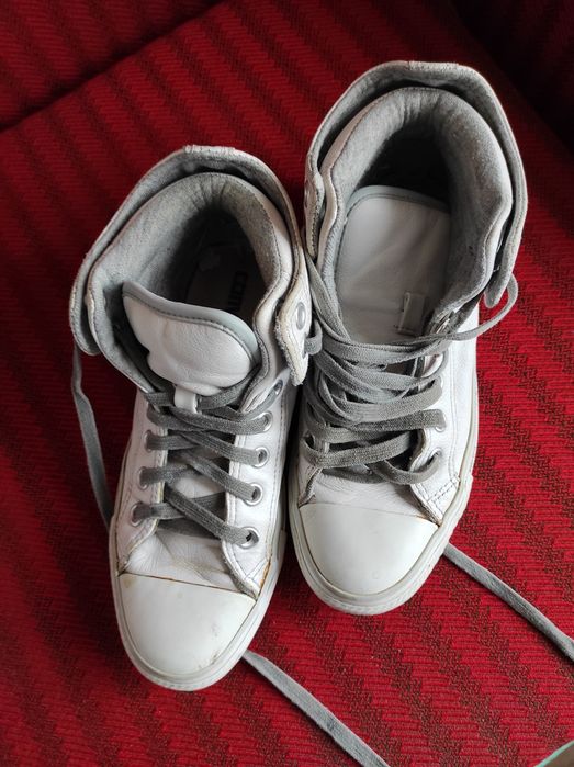 Adidasi Converse All Star, din piele 100%, pt. iarna moderni, usori si