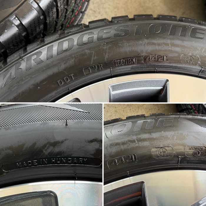 4бр. ЧИСТО НОВ КОМПЛЕКТ 18” Джанти “EAST DERRY” 5х112 + Зимни Гуми 215/55R/18 *BRIDGESTONE* за  -VW ID3/VW/CUPRA/SKODA/SEAT/VAG-