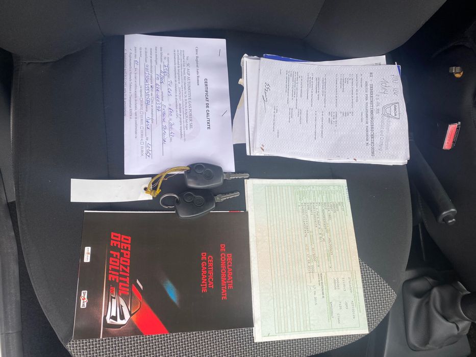 Dacia Lodgy 1.6 MPI cu GPL și 7 Locuri