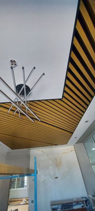 Potolok reychni reyka потолок Реечни рейка Грильято Армстронг(7)