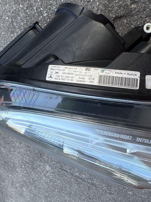 Фар за Мерцедес GLK w204