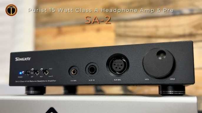 SINGXER SA2, SA-2 Class A Fully Balanced Amplificator Casti, PRE, Nou ...
