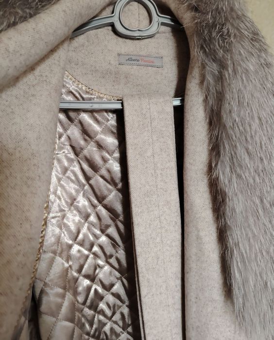 Турецкое Кашемировое пальто от бренда Alberto Pantini