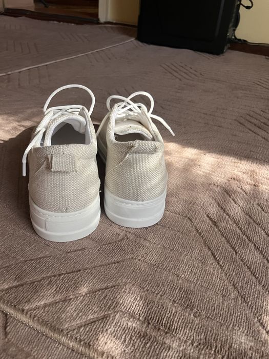 Мъжки официални обувки бежови