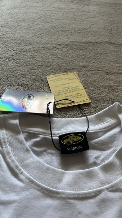 Corteiz tee бял цвят