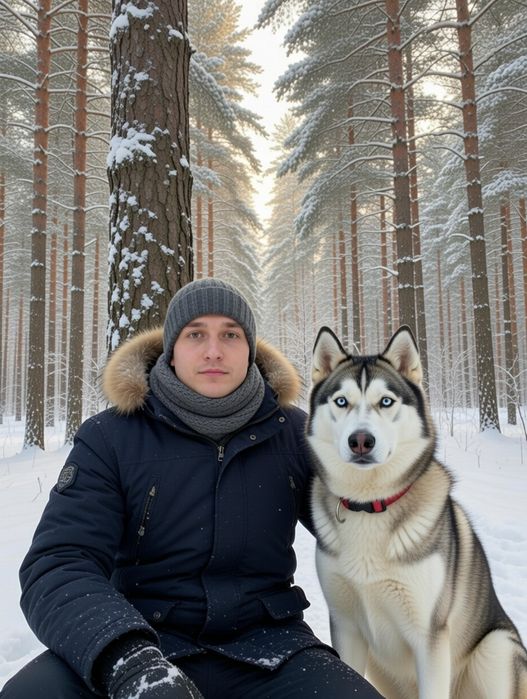 Выгул собак в городе Аксу