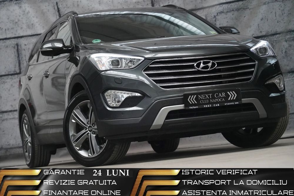 Hyundai Grand Santa Fe GARANTIE 24 LUNI*RATE* 7 Locuri*200Cp*4x4*Automata*Piele*Panorama*Full