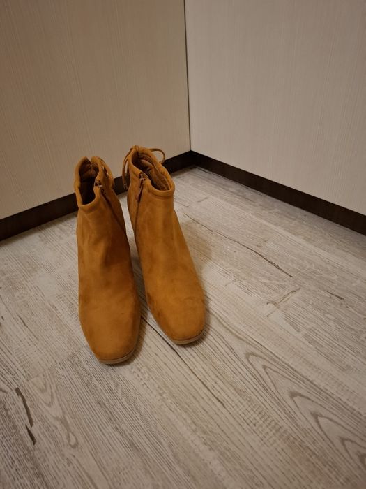 Botine damă maro