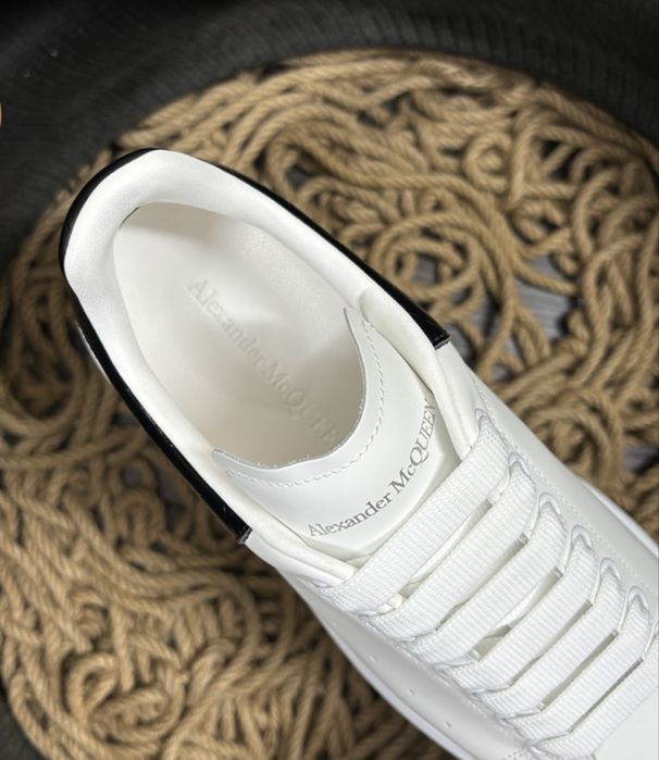 Alexander McQueen Black Leather