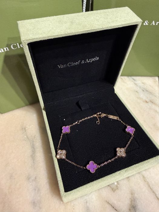 Bratara Van Cleef Arpels Rose//Premium