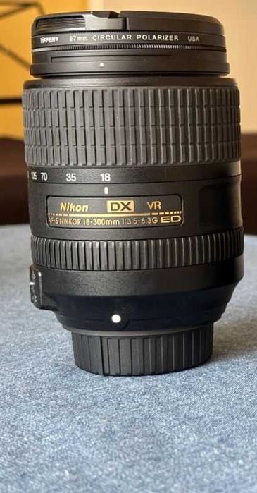 Обектив Nikkor AF-S 18-300 mm 1:3.6-6.3 G ED