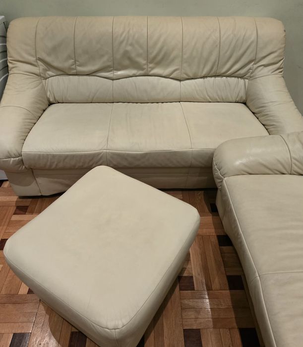 Дивани естествена кожа