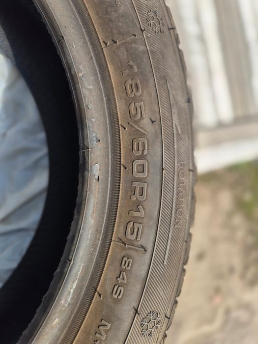 Зимнии резиный балон покрышка