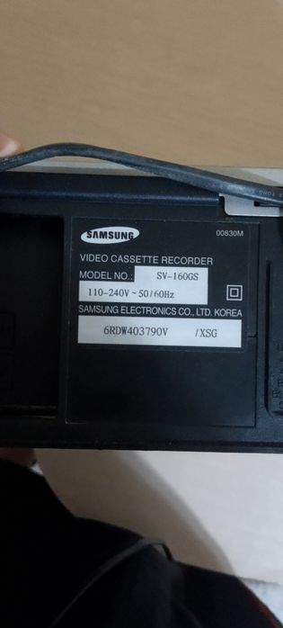 Видео магнитофон samsung и спутник