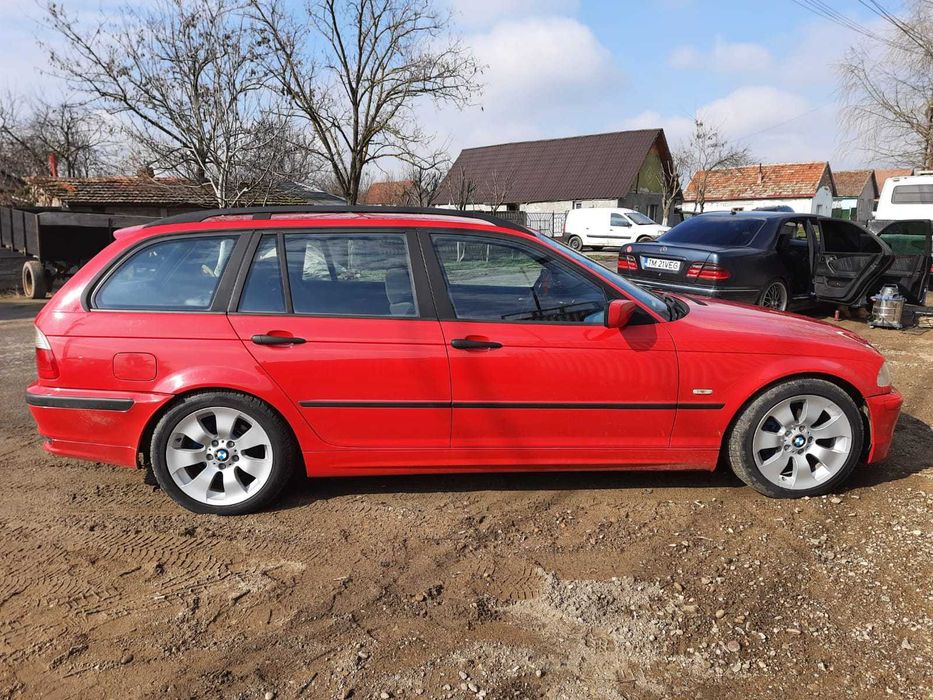 IEFTIN! BMW E46 320D 136CP Touring rosu NFL, an 2001 packet M,fiscal
