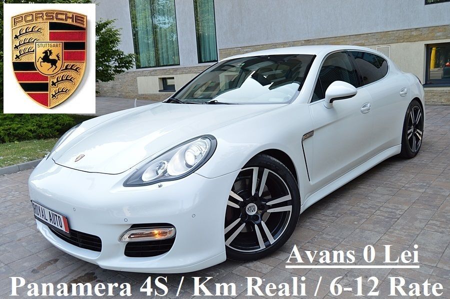 Porsche Panamera KM 100% Reali / Fara Daune / Rate 3-6 Luni