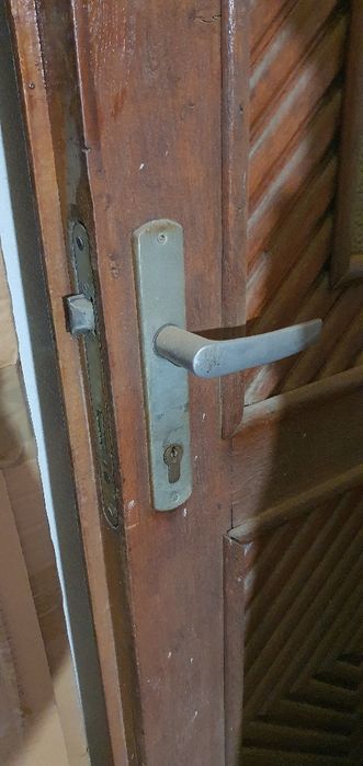 Usa dubla din lemn de stejar