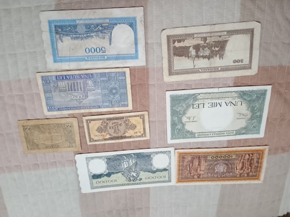 Bancnote vechi de colecție