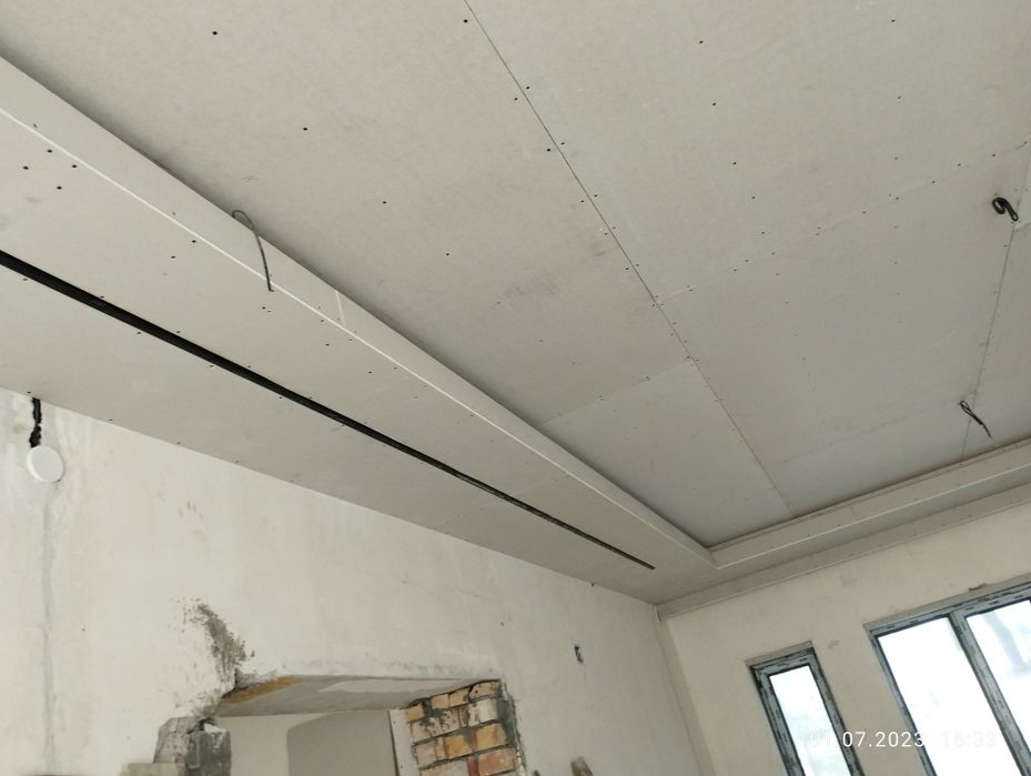 Монтаж гипсокартона