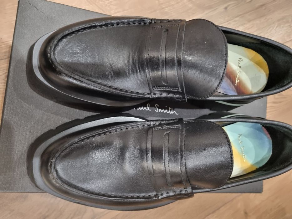 Нови обувки от естествена кожа Paul  Smith