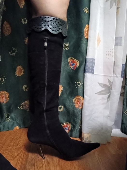 Женские ботфорты