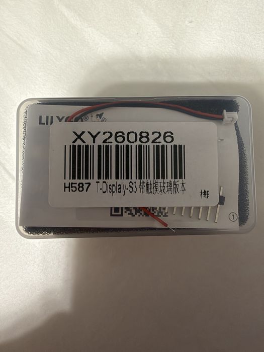 LilyGo T-Display S3 - Touch Non-Soldered Pin [H587]
