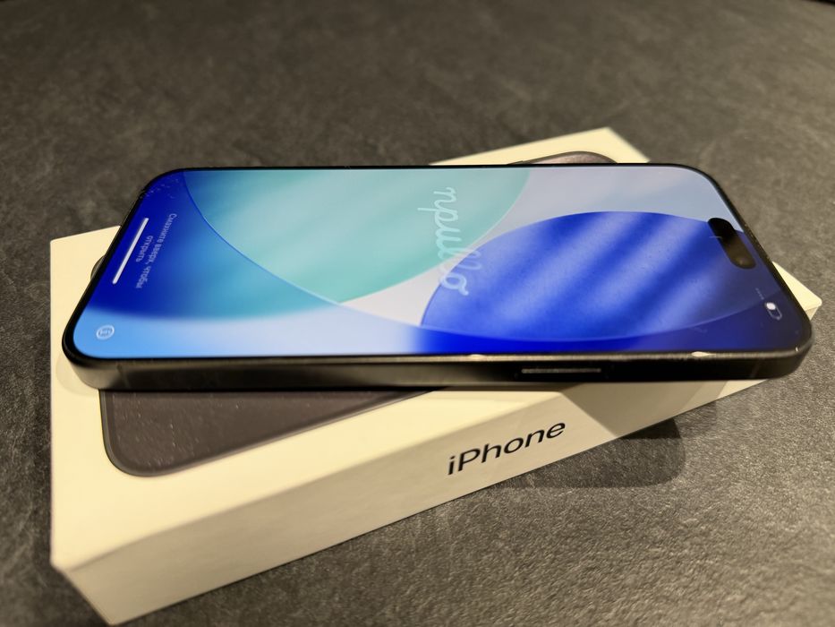 Iphone 15 Pro Max 256 GB Black Titanium stare foarte bună