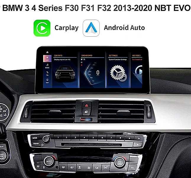 Мултимедия за BMW 3 4  NBT F30 F31 F32 F33 F34 F36 Android навигация