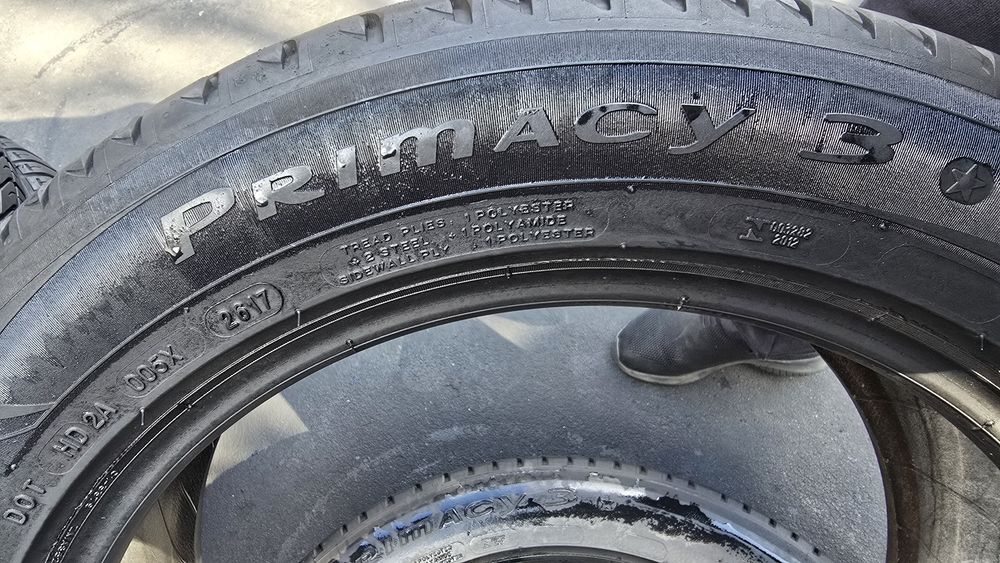 2 anvelope vară Michelin 205/55/17