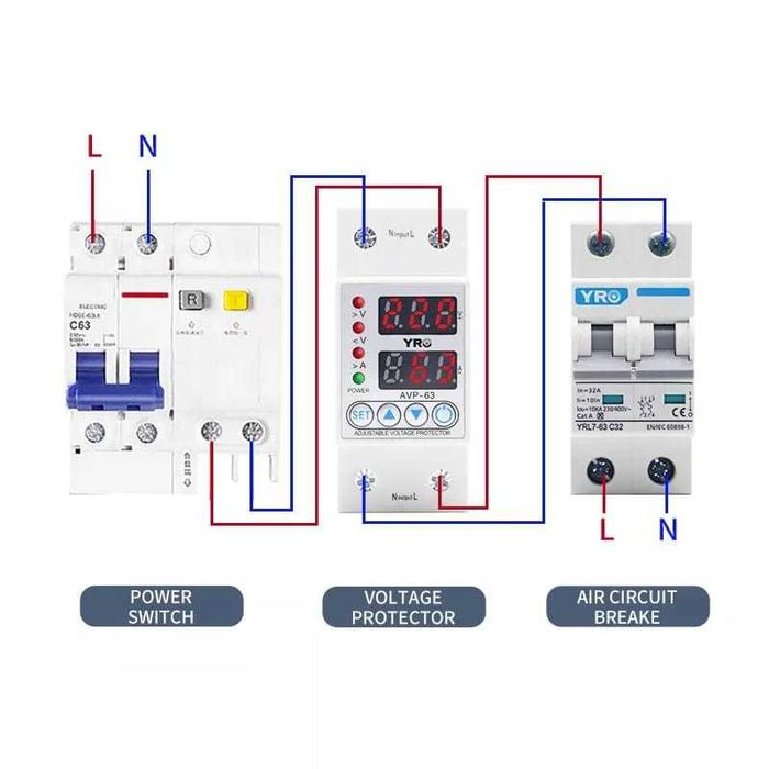 Releu de protecție 220V