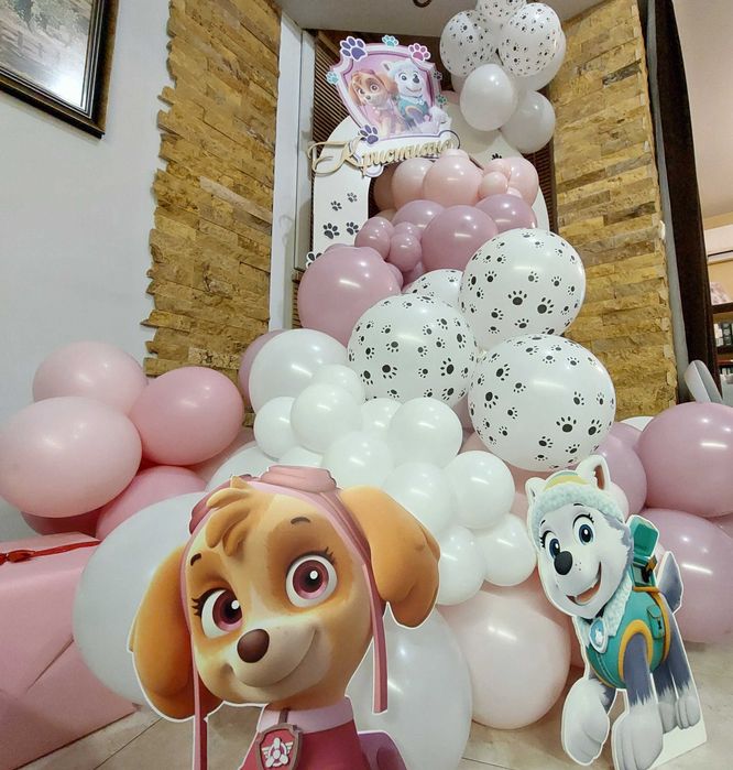 Украса за рожден ден / Украса с балони