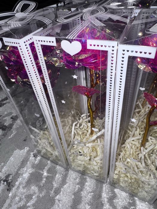 Роза в подарочной коробке