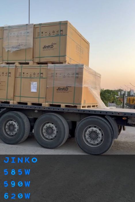 Jinko Solar optom quyosh panellar 625w 720 bor