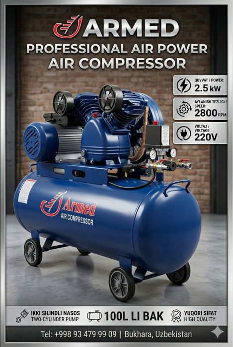 Kompressor sotiladi xolati yangi xolatda