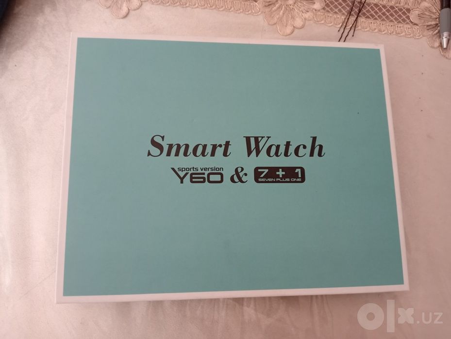 Smart Watch Y60 nomli smart soat,holati yangi.Remishok 7ta,sovgʻaga +1