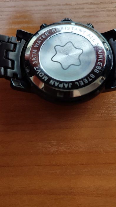 Часы Mont Blanc черные