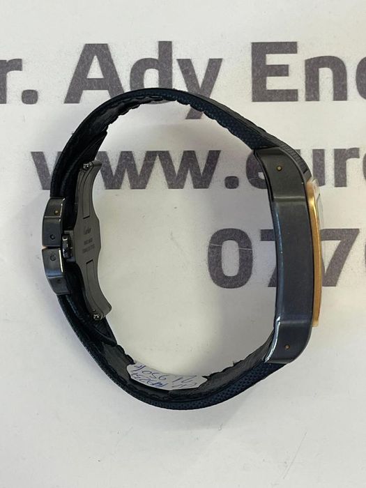 Ceas Cartier Santos 100 XL Gold/Steel Black PVD 2656 -A-