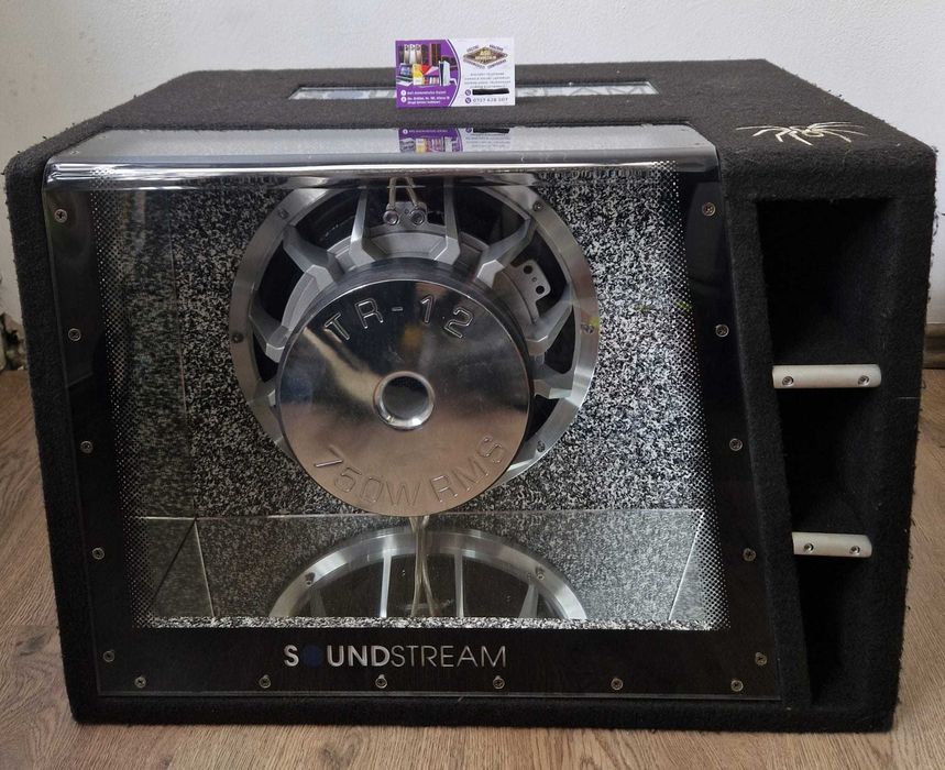 Subwoofeer auto Soundstream TR112/BP (din seria Tarantula) / 800-1000W