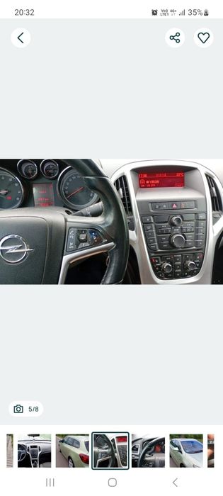 Opel Astra 2011 benzina gaz