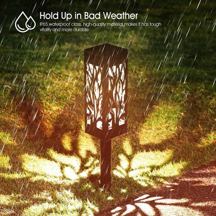 LED соларна лампа за градина