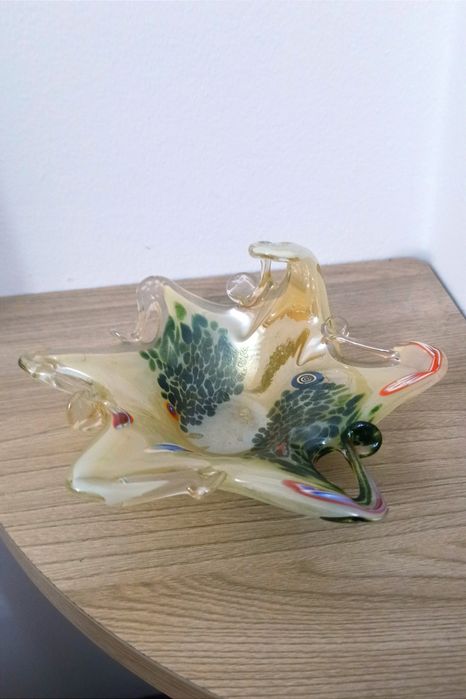 Murano Starfish Milefiori hand made Italy