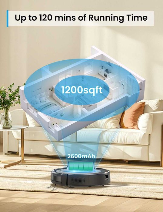 W7 Robot Vacuum, всмукателен порт за косми от домашни любимци