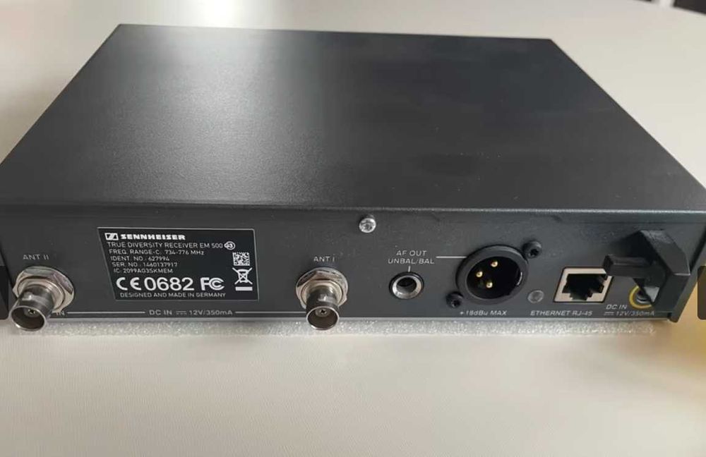 Sennheiser ew500 G3 wireless microphone