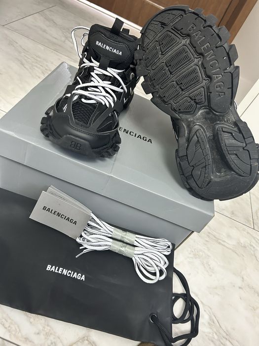 balenciaga track black/white