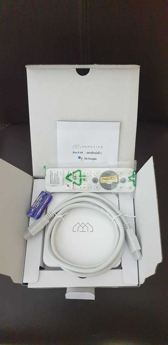 Mediaplayer (Android Tv box) Homatics Box R 4K, nou