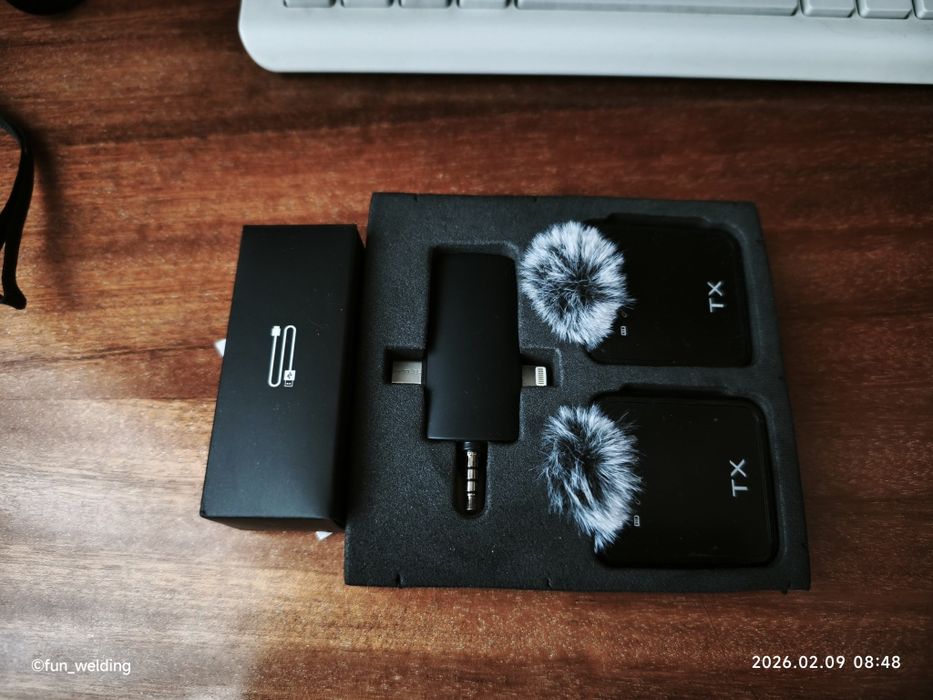 Комплект универсальных петличных микрофонов