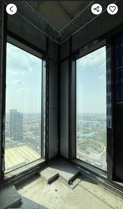 ЖК Nest One ташкент сити вид на парк 3/31/51 68м2